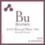 Bruliam Wines Rose of Pinot Noir 2012 Front Label