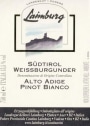 Laimburg Sudtirol Alto Adige Weissburgunder Pinot Bianco 2013 Front Label