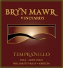 Bryn Mawr Vineyards Tempranillo 2013 Front Label