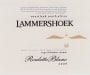 Lammershoek Winery Roulette Blanc 2009 Front Label