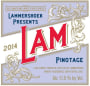 Lammershoek Winery LAM Pinotage 2014 Front Label