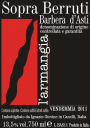 Domaine Serguier Barbera d'Asti Sopra Berruti 2011 Front Label