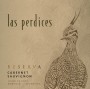 Las Perdices Reserva Cabernet Sauvignon 2011 Front Label