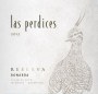 Las Perdices Reserva Bonarda 2012 Front Label