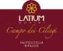 Latium Morini Valpolicella Ripasso Campo dei Ciliegi 2012 Front Label