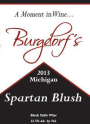 Burgdorf's Winery Spartan Blush 2013 Front Label