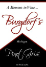Burgdorf's Winery Pinot Gris 2013 Front Label