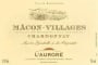 L'Aurore Macon-Villages Chardonnay 2013 Front Label