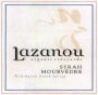 Lazanou Organic Vineyards Syrah Mourvedre 2013 Front Label