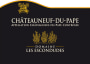 Le Cellier des Princes Chateauneuf-du-Pape Domaine Les Escondudes 2015 Front Label