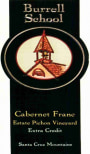 Burrell School Vineyards & Winery Extra Credit Estate Pichon Vineyard Cabernet Franc 2008 Front Label