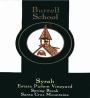 Burrell School Vineyards & Winery Spring Break Estate Pichon Vineyard Syrah 2011 Front Label