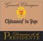 Le Domaine de la Présidente Chateauneuf-du-Pape Grands Classiques Blanc 2010 Front Label