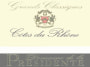 Le Domaine de la Présidente Cotes du Rhone Grands Classiques Blanc 2009 Front Label