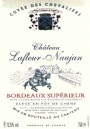 Le Domaine de Naujan Bordeaux Superieur 2003 Front Label