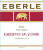 Eberle Estate Cabernet Sauvignon 2010  Front Label