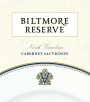 Biltmore Estate Reserve Cabernet Sauvignon 2013 Front Label
