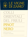 Le Vigne di Zamo Colli Orientali del Friuli Pinot Nero 2005 Front Label