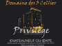 Les 3 Cellier Chateauneuf-du-Pape Privilege 2012 Front Label