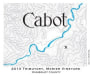 Cabot Vineyards Tributary Marier Vineyard 2013 Front Label