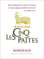 Les Cinq Pattes  2013 Front Label