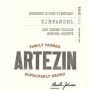 Artezin Dry Creek Zinfandel 2014 Front Label