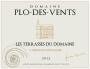 Les Domaines Auriol Corbieres Domaine Plo-des-Vents Les Terrasses du Domaine 2012 Front Label