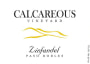 Calcareous Vineyard Zinfandel 2014 Front Label
