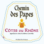 Les Grands Chais de France Cotes du Rhone Chemin des Papes 2010 Front Label