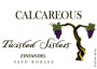 Calcareous Vineyard Twisted Sisters Zinfandel 2012 Front Label