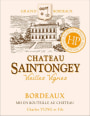 Les Hauts de Palette Chateau Saintongey Vieilles Vignes 2011 Front Label
