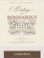 Les Maitres Vignerons de Cascatel Corbieres Heritage de Bonnafous 2012 Front Label