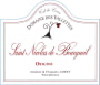 Les Vallettes Saint Nicolas de Bourgueil Origine 2012 Front Label