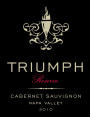 Calistoga Cellars 'Triumph Cellars' Reserve Cabernet Sauvignon 2010 Front Label