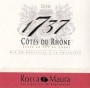 Les Vignerons de Roquemaure Cotes du Rhone Cuvee1737 2012 Front Label