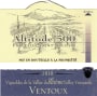 Les Vignerons du Mont-Ventoux Altitude 500 2010 Front Label