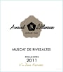 Les Vignobles du Rivesaltais Muscat de Rivesaltes 2011 Front Label