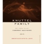 William Knuttel Cabernet Sauvignon 2013 Front Label