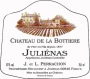 Les Vins Perrachon Julienas Chateau de la Bottiere 2014 Front Label