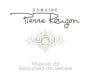 Les Vins Pierre Rougon Muscat de Beaumes de Venise 2014 Front Label