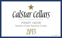 Calstar Cellars Pinot Noir 2013 Front Label