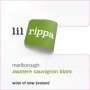 Lil Rippa Awatere Valley Sauvignon Blanc 2015 Front Label