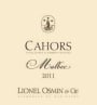 Lionel Osmin & Cie Cahors Malbec 2011 Front Label