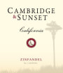 Cambridge California Cellars Cambridge & Sunset Zinfandel 2010 Front Label