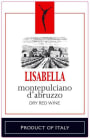 Lisabella Montepulciano d'Abruzzo 2013 Front Label