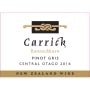 Carrick Pinot Gris 2016 Front Label