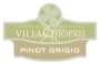 Villa Chiopris Pinot Grigio 2013 Front Label