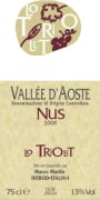 Lo Triolet Vallee d'Aoste Nus 2008 Front Label