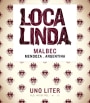 Loca Linda Malbec 2012 Front Label