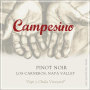 Campesino Cellars Papi y Chula Vineyard Pinot Noir 2011 Front Label
